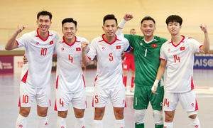 Vietnam secures second consecutive win at Asian futsal championship