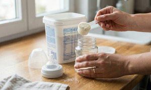 What happens when children consume milk contaminated with cereulide toxin?