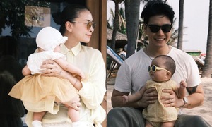 Ngo Thanh Van, Huy Tran dote on their daughter