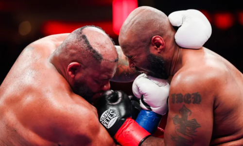 Boxer punched his wig off