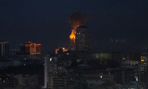 Russia 'launches over 30 Iskander-M missiles consecutively', Kiev rocked