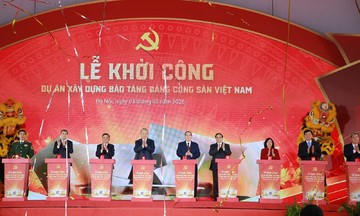 Groundbreaking ceremony for the Museum of the Communist Party of Vietnam