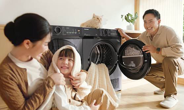 Caring for clothes on humid days with the Toshiba heat pump dryer
