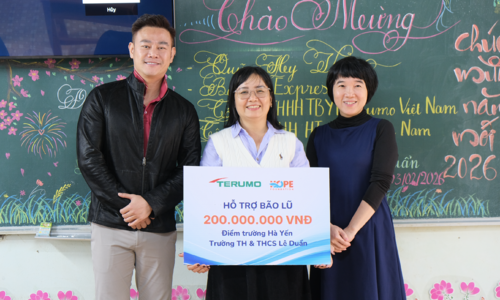 260 million VND aids school reconstruction in flood-hit region