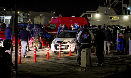 Greek coast guard vessel collides with migrant boat, 15 dead