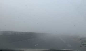Highway closed due to fog, Hanoi air pollution severe