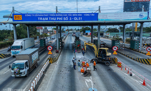 Ho Chi Minh City dismantles toll booth on National Highway 51