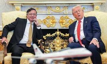 Trump makes peace with Colombia's president after tensions