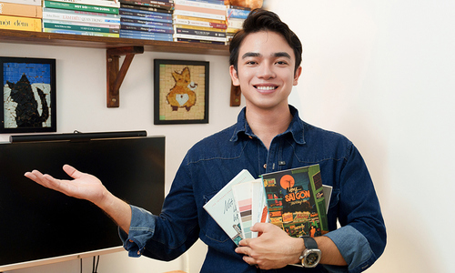 MC Hai Trieu: "Reading helps me cultivate my character"