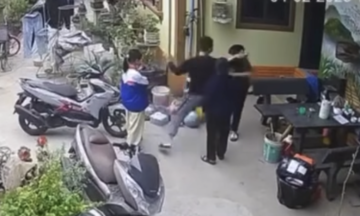 Parent assaults child's classmate at their home