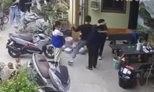 Parent assaults child's classmate at their home