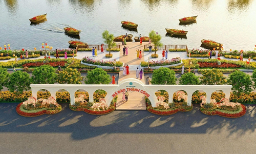 A series of entertainment and experiential activities at Waterpoint spring flower festival 2026