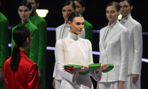 Leonardo DiCaprio's girlfriend joins Winter Olympics opening ceremony