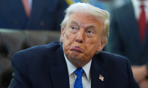 Trump faces criticism for doctored video insulting Obamas