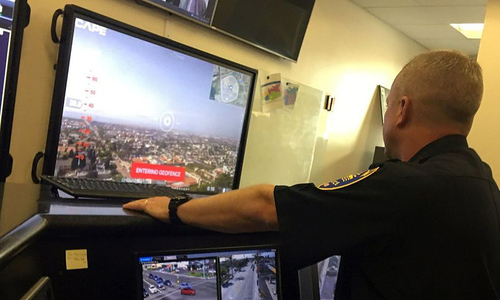 UAVs - 'eyes in the sky' assist police in crime investigation