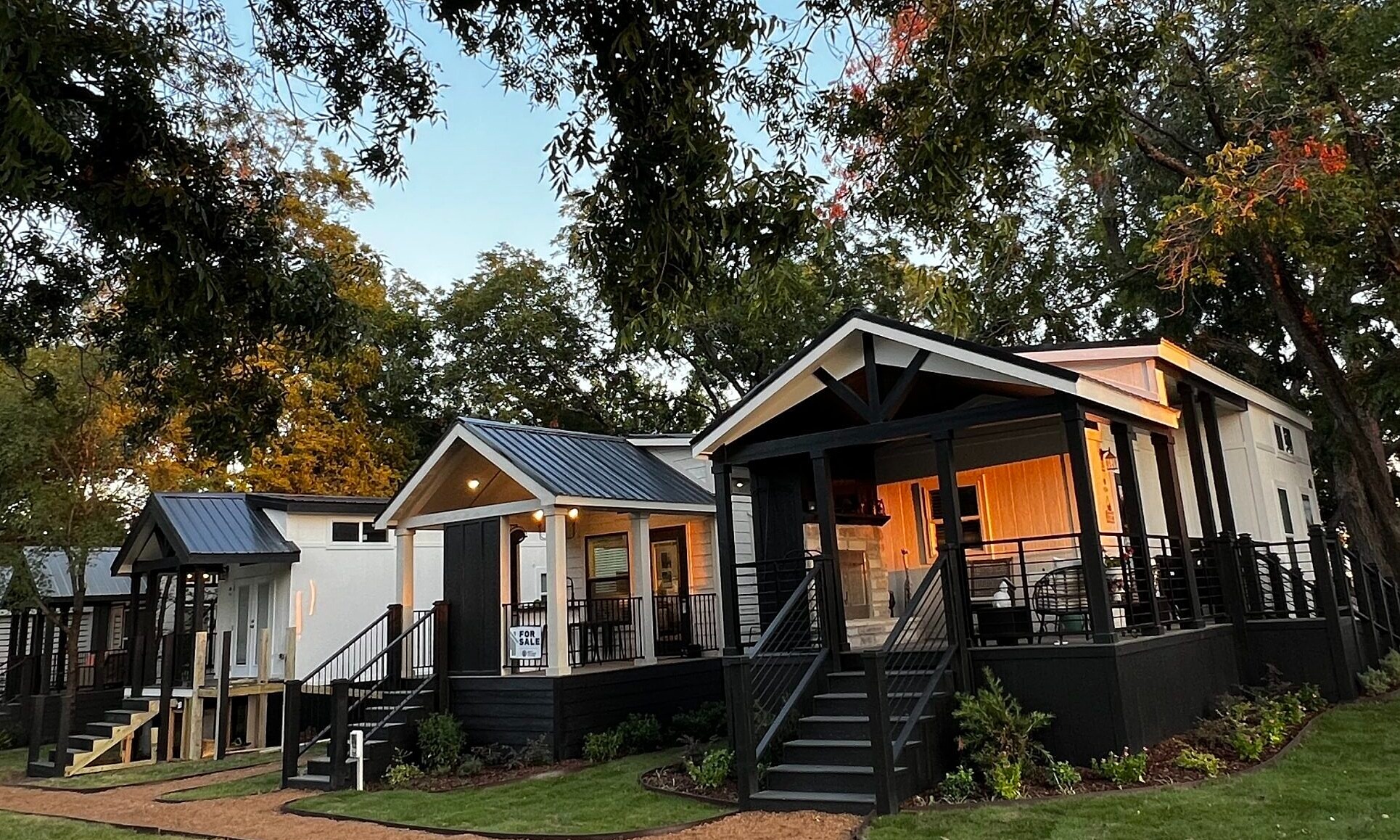 Older Americans sell large homes, move to tiny villages for retirement