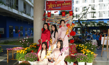 Hope School's first Tet at its new home