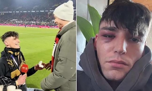 Referee assaulted after proposing to same-sex partner