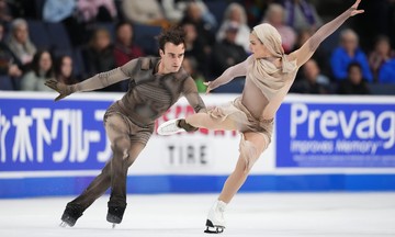 British-German ice dance pair causes a stir in Spain