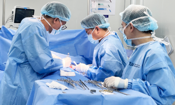 Breast reduction surgery for men with gynecomastia