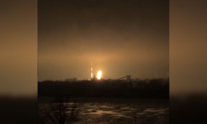 Kiev shaken by Russian missile and unmanned aerial vehicle attacks