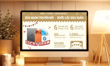 Moc Chau Creamery launches Tet promotion program