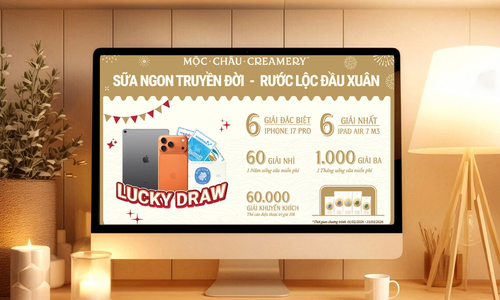 Moc Chau Creamery launches Tet promotion program