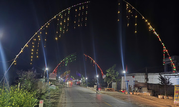 Three electrocuted in Nghe An while erecting Neu pole for Tet