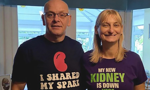 Husband loses over 25 kg to donate kidney, saving wife