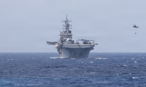 US service member dies at sea near Venezuela