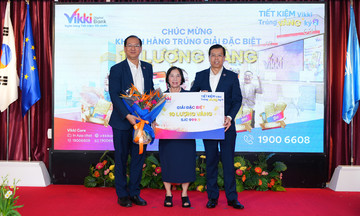 Vikki digital bank awards one kilogram of gold to savings customer