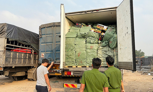 Police intercept 29 tons of tainted pork udders and sausages set to be sold in Ho Chi Minh City