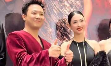 Tran Thanh reunites with former girlfriend on red carpet