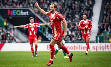 Kane scores more than three Bundesliga teams