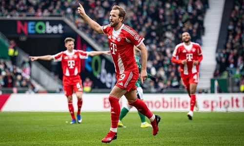 Kane scores more than three Bundesliga teams
