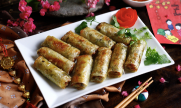 Is eating a lot of fried spring rolls good for health?