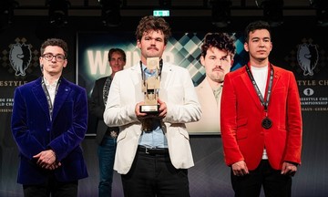 Carlsen wins first ever world chess 960 championship