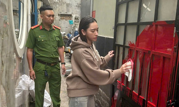 Woman arrested for throwing paint at ex-boyfriend's house in TP HCM