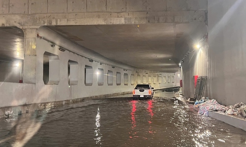 An Phu underpass deeply flooded two weeks after opening