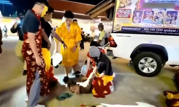 Police disguise as lion dance troupe to arrest suspect