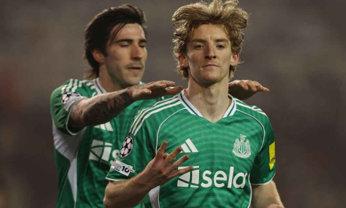 Newcastle wins 6-1 in Champions League