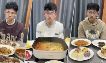 Gaining fame from 'unconventional' breakfasts for her son