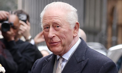 King Charles III attends fashion show