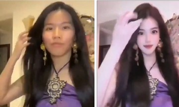 Filter malfunction reveals streamer's real face, sparks online debate