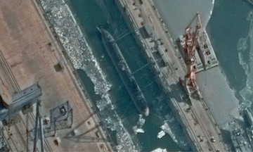 China's new nuclear submarine makes first appearance