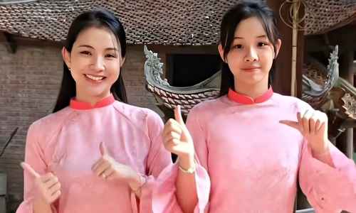 Miss Universe Vietnam Thuy Lam's 13-year-old daughter is 1.75 m tall