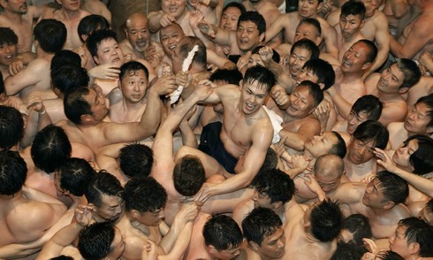 Japanese debate after nude festival incident leaves three in coma