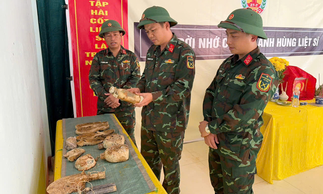 Two fallen soldiers' remains found under combat bunker