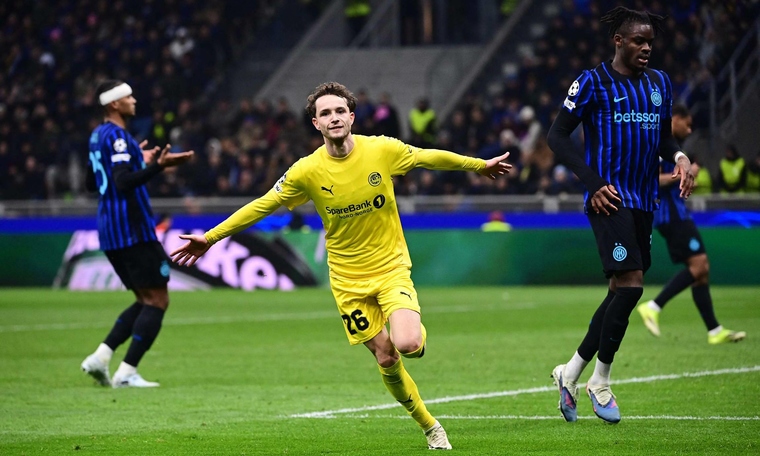 Norwegian team eliminates Inter from Champions League
