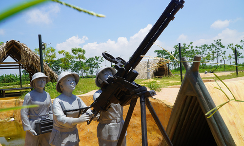 The first female militia platoon in the North shoots down US aircraft